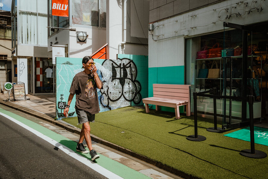 Passo leggero, street photography a Tokyo