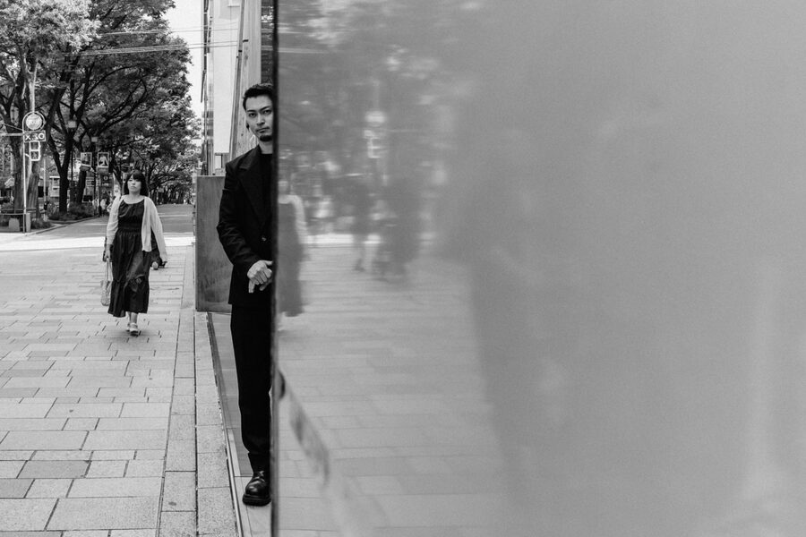 Due tempi, street photography a Tokyo