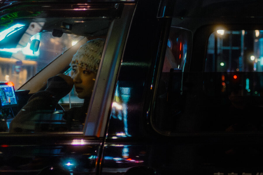 Il tassista, street photography a Tokyo