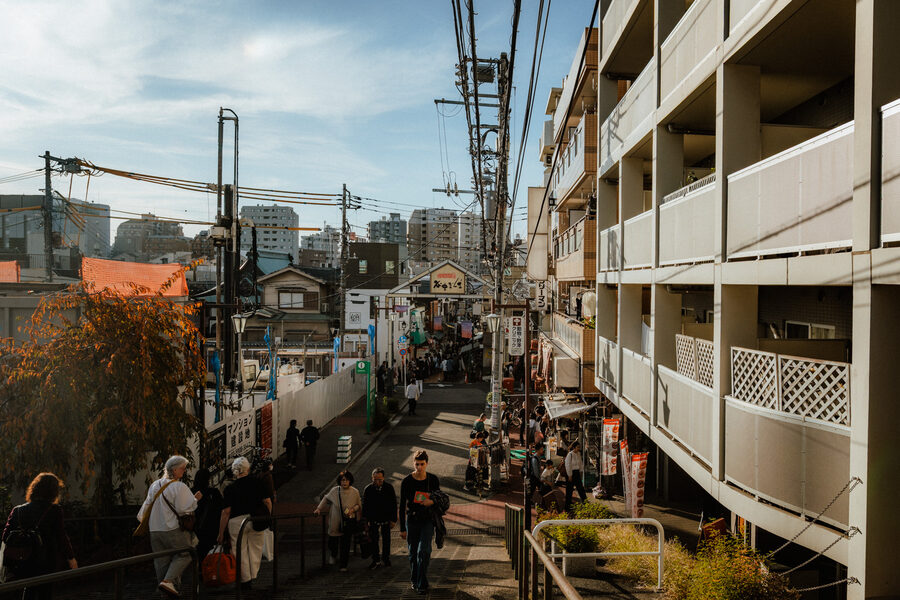Tetti di Tokyo, street photography a Tokyo