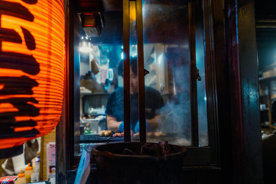 Vapore alla finestra, street photography a Tokyo