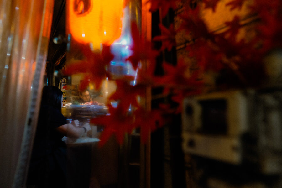 Lanterna d'acero, street photography a Tokyo