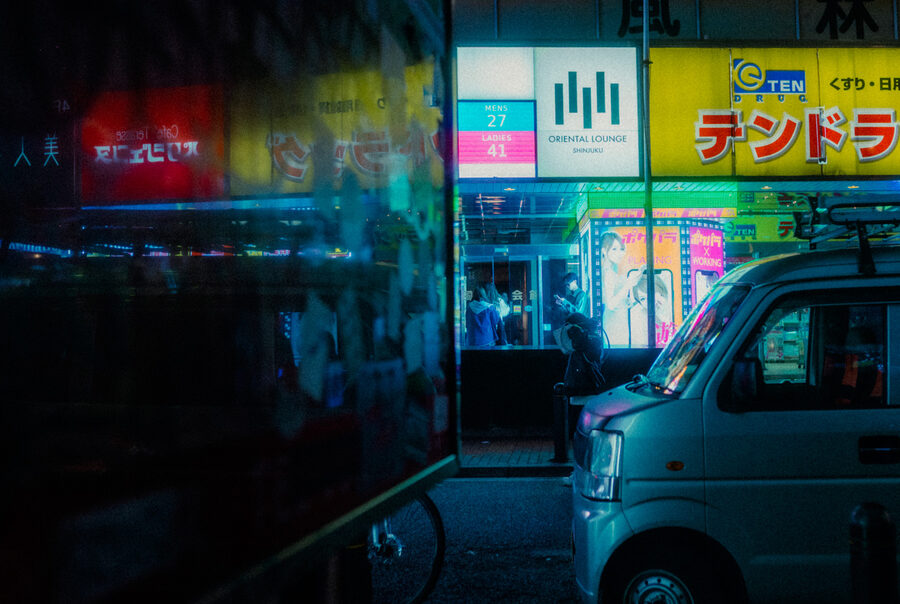 Ultimo furgone, street photography a Tokyo