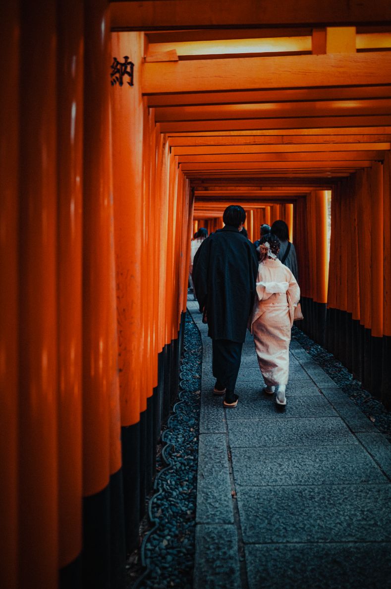 Il sentiero dei mille torii di Fushimi Inari, Kyoto
