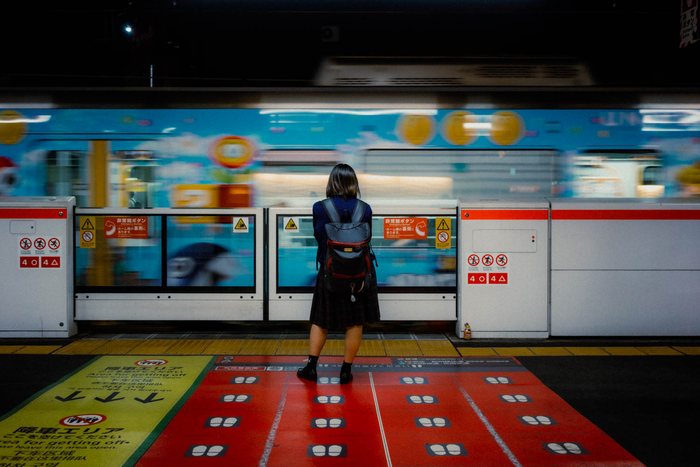 Osaka sacchi mercato strada, fotografia di viaggio e street photography in Giappone