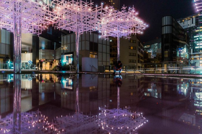 Tokyo bar vicolo blu, fotografia di viaggio e street photography in Giappone