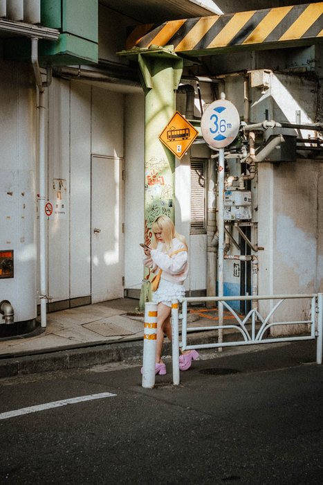 Tokyo bicicletta casa quartiere, fotografia di viaggio e street photography in Giappone