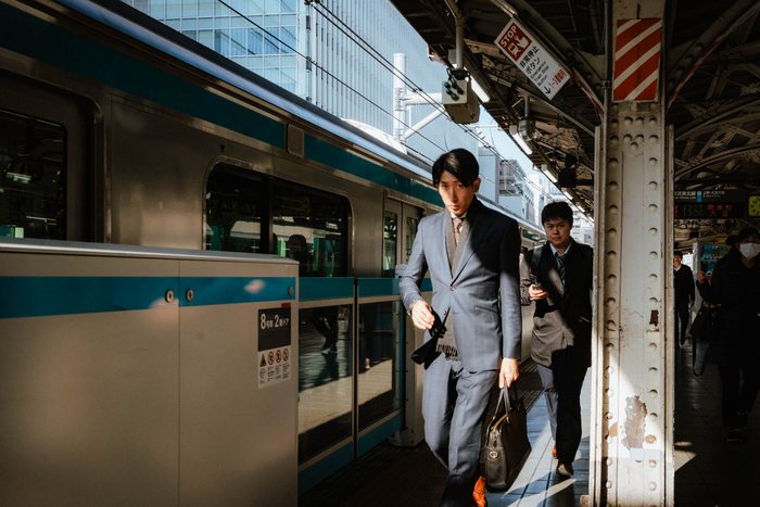 Tokyo cuoco banco aperto, fotografia di viaggio e street photography in Giappone