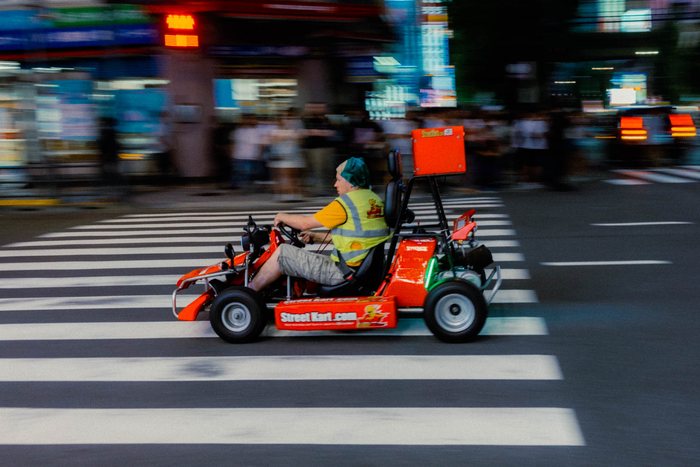 Tokyo taxi primo piano, fotografia di viaggio e street photography in Giappone