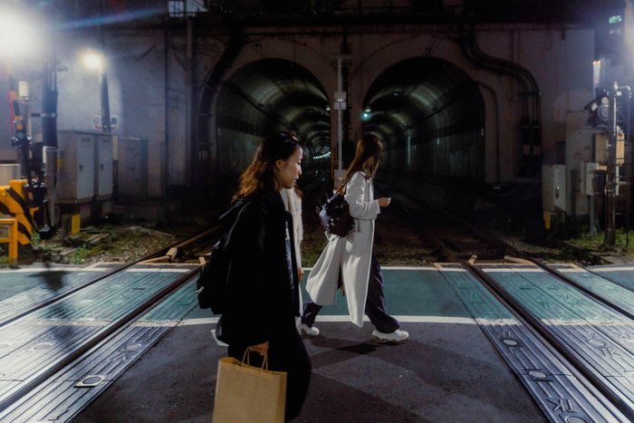 Tokyo yokohama porto sera, fotografia di viaggio e street photography in Giappone