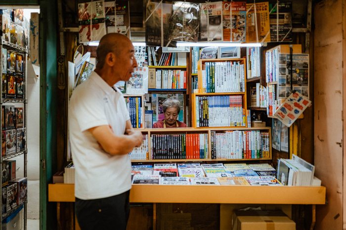 Yokohama corriere camioncino giallo, fotografia di viaggio e street photography in Giappone
