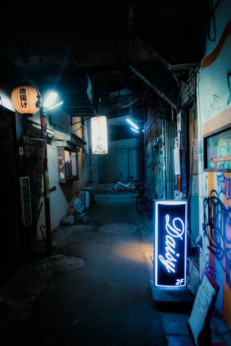 Yokohama taxi mercato coperto, fotografia di viaggio e street photography in Giappone