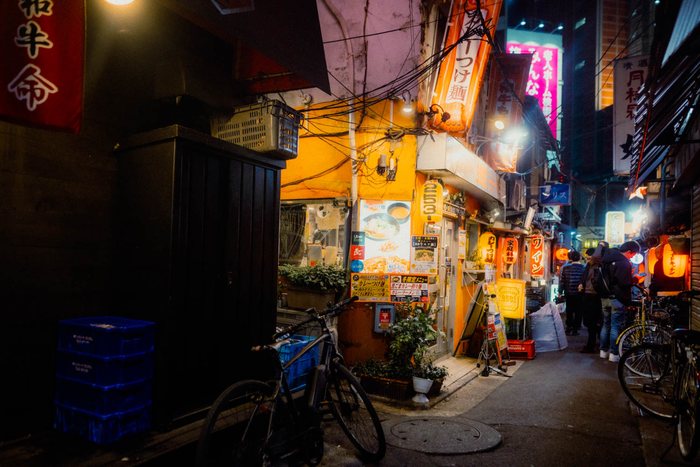 Yokohama traffico lunghe esposizioni, fotografia di viaggio e street photography in Giappone